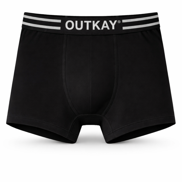 OUTKAY Essential Boxer Brief — Black Icon Edition